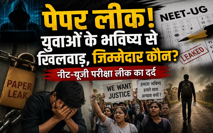 पेपर लीक! युवाओं के भविष्य से खिलवाड़, जिम्मेदार कौन?