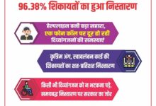 Photo of योगी सरकार में दिव्यांगजनों को मिला त्वरित न्याय
