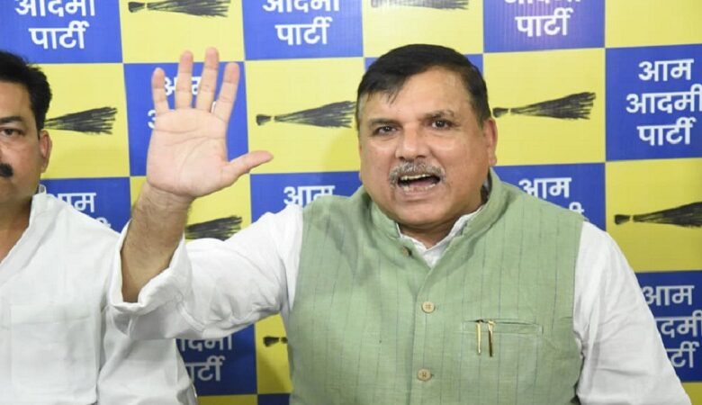 राम के नाम पर चंदा चोरी करने वाले को जेल भेजो:संजय सिंह