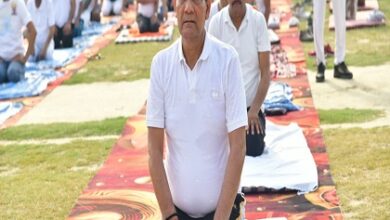 Photo of स्वस्थ, समृद्ध और सशक्त समाज की आधारशिला है योग:ए.के. शर्मा