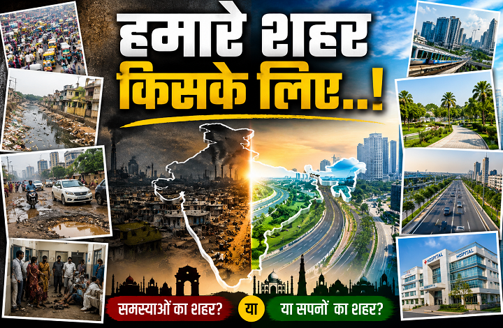 हमारे शहर किसके लिए..!