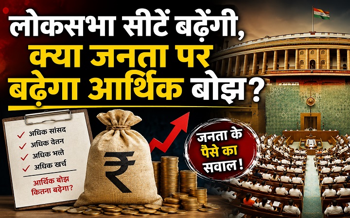 लोकसभा सीटें बढ़ेंगी, क्या जनता पर बढ़ेगा आर्थिक बोझ?