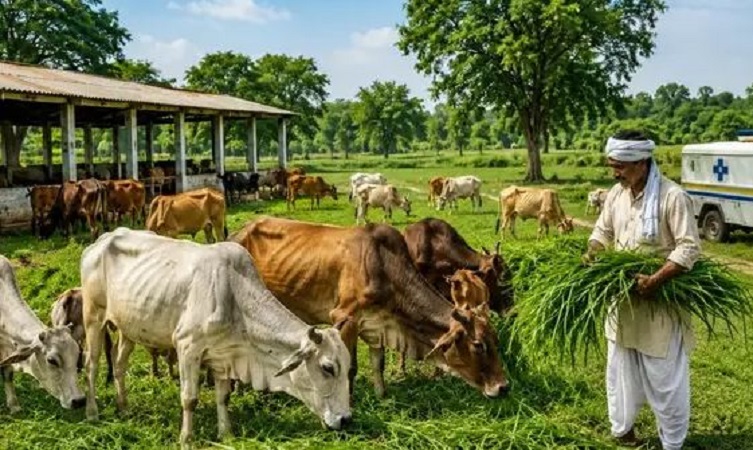 यूपी में गोचर भूमि पर हरित चारा अभियान को मिली रफ्तार