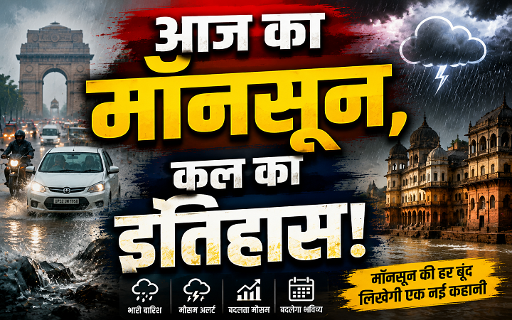 आज का मॉनसून,कल का इतिहास!