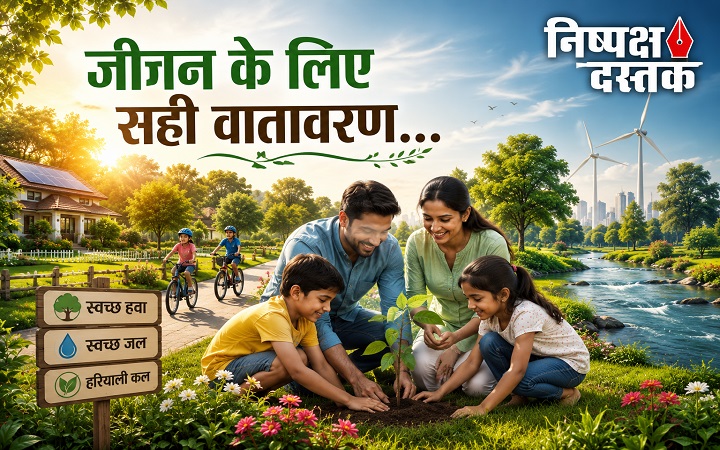 जीवन के लिए सही वातावरण...