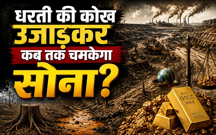 धरती की कोख उजाड़कर कब तक चमकेगा सोना?