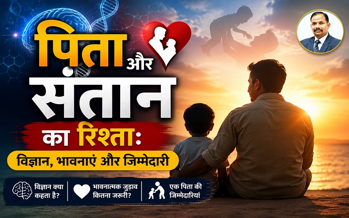 पिता और संतान का रिश्ता: विज्ञान,भावनाएं और जिम्मेदारी