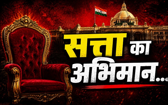 सत्ता का अभिमान...