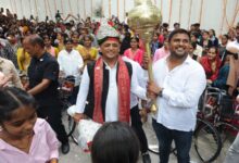 Photo of सपा कार्यकर्ताओं ने धूमधाम से मनाया अखिलेश यादव का जन्मदिन
