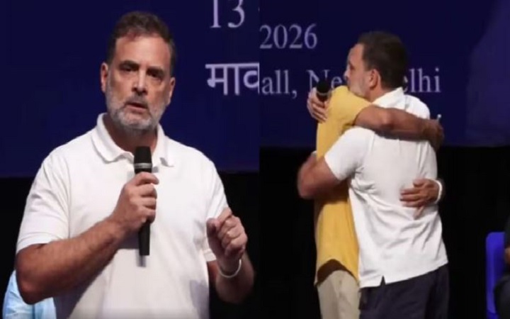 मोदी के गले मिलने पर तंज,राहुल बताएं कांग्रेस की विदेश नीति