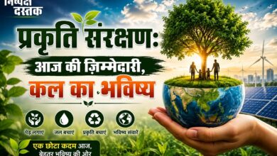 Photo of  प्रकृति संरक्षण: आज की ज़िम्मेदारी,कल का भविष्य