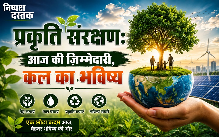 प्रकृति संरक्षण: आज की ज़िम्मेदारी,कल का भविष्य