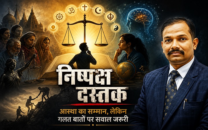 आस्था का सम्मान, लेकिन गलत बातों पर सवाल क्यों नहीं?