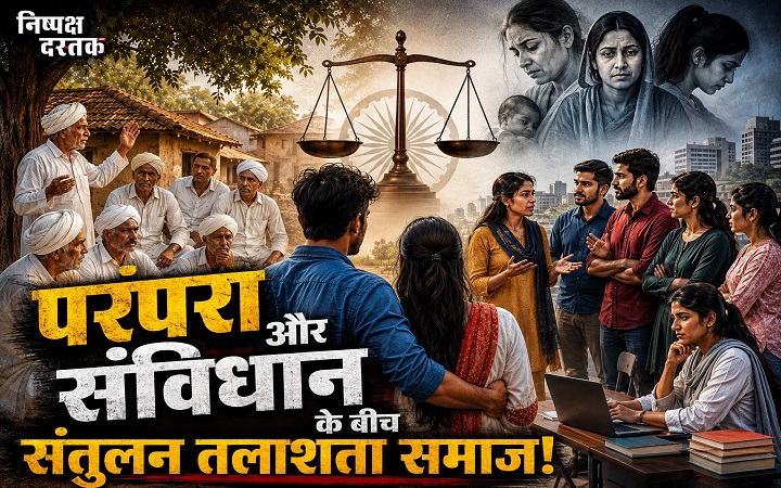 परंपरा और संविधान के बीच संतुलन तलाशता समाज!