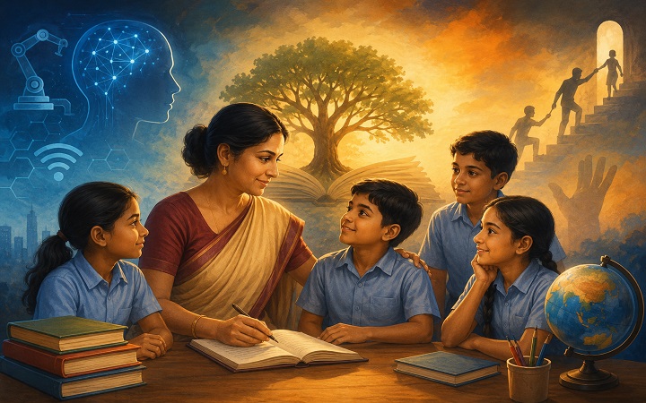 शिक्षक : भविष्य की दिशा और शिक्षा का नया स्वरूप