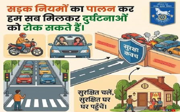 सड़क सुरक्षा केवल नियमों से संभव नहीं..!
