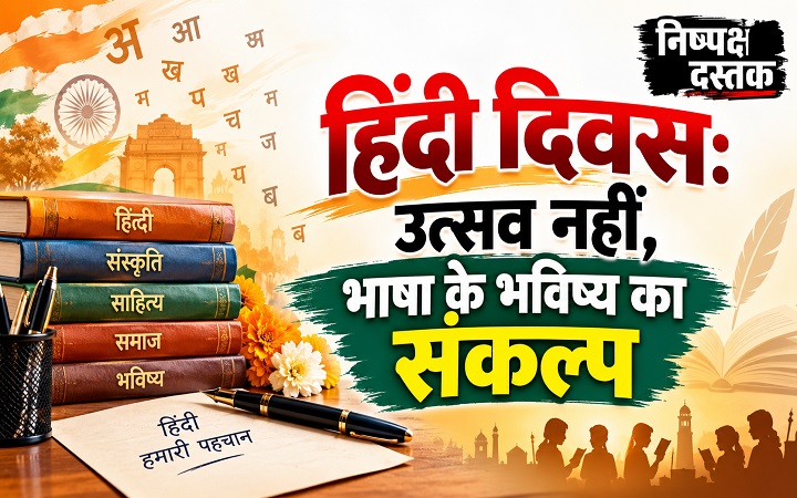हिंदी दिवस: उत्सव नहीं,भाषा के भविष्य का संकल्प