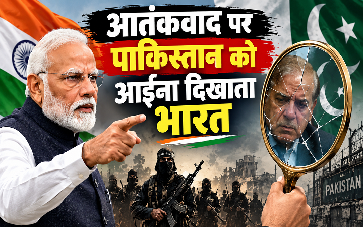 आतंकवाद पर पाकिस्तान को आईना दिखाता भारत