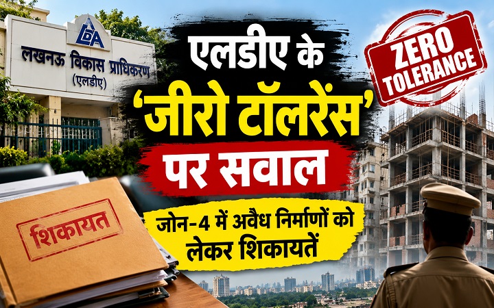 एलडीए के ‘जीरो टॉलरेंस’ पर सवाल