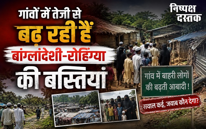 गांवों में तेजी से बढ़ रही हैं बांग्लादेशी-रोहिंग्या की बस्तियां