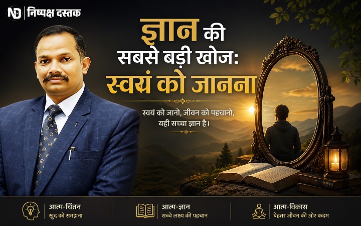 ज्ञान की सबसे बड़ी खोज: स्वयं को जानना