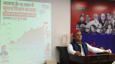 Photo of भाजपा के लोग चुंगीजीवी हैं:अखिलेश यादव