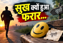 Photo of सुख क्यों हुआ फरार…