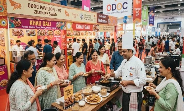 एक जनपद एक व्यंजन की राष्ट्रीय मंच पर दस्तक