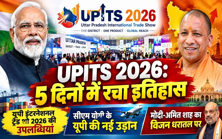 UPITS-2026 ने दुनिया के सामने रखी UP की नई आर्थिक तस्वीर