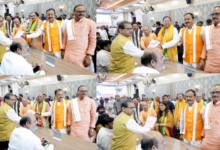 Photo of मुख्यमंत्री योगी की मौजूदगी में BJP प्रत्याशियों का नामांकन