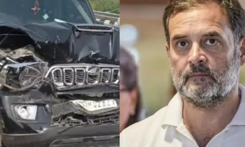 राहुल गांधी के काफिले में हादसा, योगी सरकार ने गठित की 3 सदस्यीय SIT