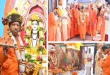 Photo of दिव्य आभा के साथ निकली गोरक्षपीठाधीश्वर की विजयादशमी शोभायात्रा