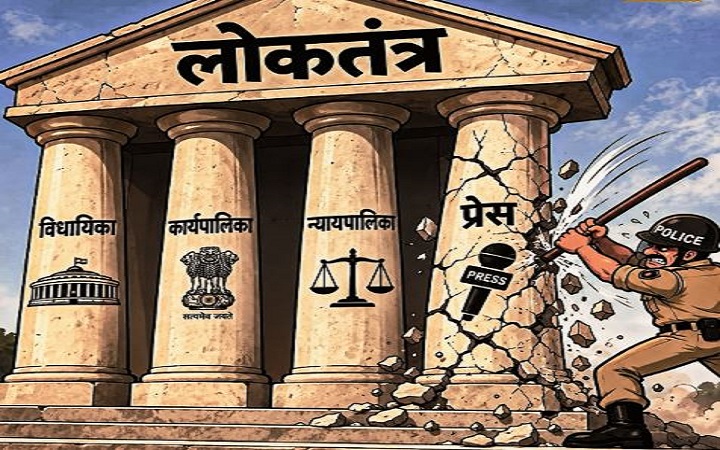 क्या लोकतंत्र का चौथा स्तंभ अब भी मज़बूत है?