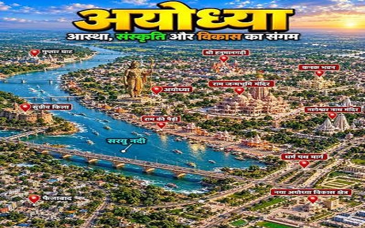आस्था के पथ पर अयोध्या में विकास की नई तस्वीर