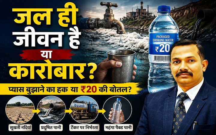 जल ही जीवन है या कारोबार?