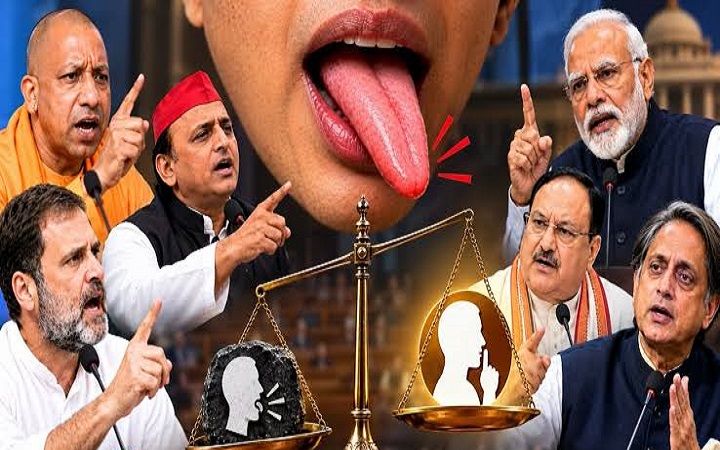 संयम की कसौटी पर नेताओं की फिसलती जुबान